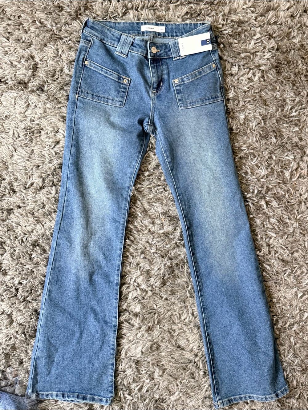 Song of Style Light Blue Flare Jeans